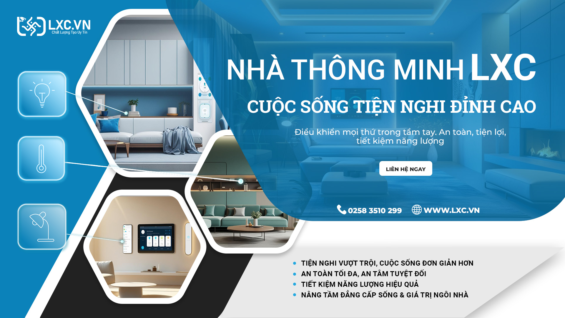 NHÀ THÔNG MINH LXC: HƠN CẢ NGÔI NHÀ – ĐÓ LÀ CẢM XÚC, LÀ CUỘC SỐNG THỰC SỰ ĐƯỢC TẬN HƯỞNG!