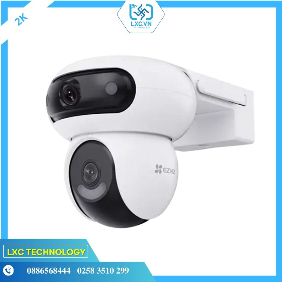 Camera ống kính kép 2 góc nhìn xoay 360 độ H90 Dual 2K+ I Chính hãng