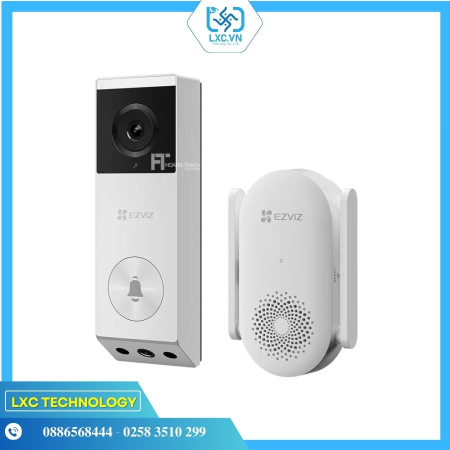 Chuông cửa thông minh dùng pin EZVIZ EP3X (3MP+2MP) I Chính hãng